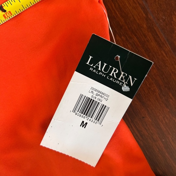 2 Ralph Lauren Dresses NWT Purple Crochet and Orange Belted Dress - Picture 6 of 10